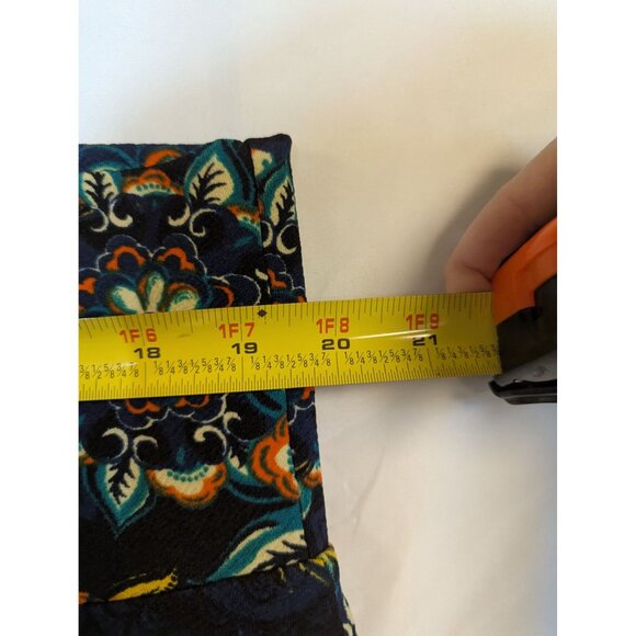 Lularoe Colorful Floral A-Line Skirt 3XL Soft Stretch Fabric - Picture 2 of 5